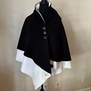 Iman Global Chic  Reversible Poncho